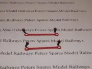 Hornby X8967R 0-4-0 Coupling Rods And Pins Red