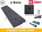100cm Rubber Curb Ramp Threshold Kerb For Car Truck Wheelchair Driveway Access