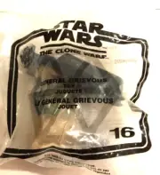 McDonald’s 2008 Star Wars The Clone Wars # 16 General Grievous Action Bobblehead