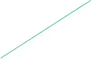 uxcell Twist Ties 0.5 Feet Green Round PVC Metal Core, Reusable Cable Cord Wire Garden Plant Ties for Bundle Wires, Climbing Plants Gardening Tomatoes Tie