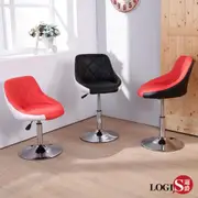 LOGIS~1入 多莉絲皮革低吧椅 吧檯椅 升降椅 化妝椅【LOS-173D】