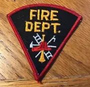 Vintage Fire department Patch