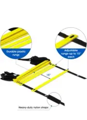 Agility Ladder Speed Training Equipment with Carrying Bag