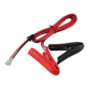 Copper 12V 1 8m 18AWG Alligator Clips Cable Excellent Electrical Conductivity