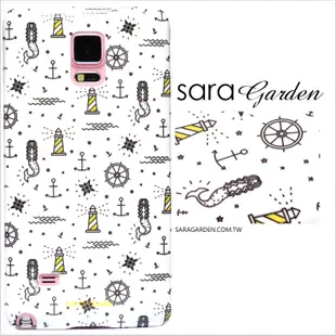 【Sara Garden】客製化 手機殼 蘋果 iPhone7 iphone8 i7 i8 4.7吋 插畫 船舵 海星 美人魚 保護殼 硬殼