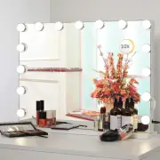 Zdorzi Vanity Mirror with Lights,Large Hollywood Lighted Makeup Mirror