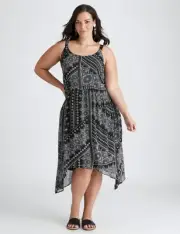 Autograph Trapeze Dress-Midi length RRP $99.99, great style,PLUS size 14 (14-16)