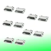 Replacement 10 Pcs Micro USB Data Charging Port Connector for Nokia C7
