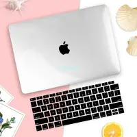 在飛比找Yahoo!奇摩拍賣優惠-MacBook保護套透明光面保護殼適用於MacBook Pr