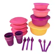 Tupperware Aloha Hostess Home Collection Summer Set 16 Pc