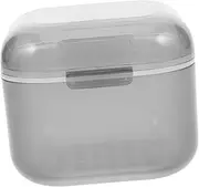 Ipetboom Nail Tool Cleaning Case Reusable Plastic Soaking Tray Nail Art Tool Cleaner Box for Professional Home Manicure