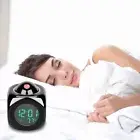 Indicators LED Alarm Clock Projection Clock Home Decoration Ceiling LCD Clock