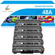 5PK CF248A Black Toner Compatible With HP 48A LaserJet Pro M16A M16W M28A M29W