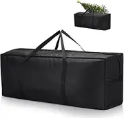 Garden Cushion Storage Bag, Waterproof Outdoor Cushion Storage Bags for Garden Furniture Cushion Storage Bag Christmas Tree Storage Bag 173x76x51cm