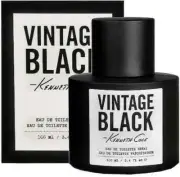 Kenneth Cole Vintage Black for Men Eau de Toilette Spray 3.4 oz