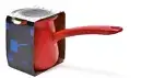 1PK Coffee Culture Enamel Turkish Coffee Pot Stove Tops Coffee 450ml - Red