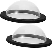 2pcs Pond Floating Cover Frog Fountain Waterfall Spillway Floating Pool Fountain Above Ground Pool Fountain Pond Fountains for Small Solar Fountain for Pool Waterfall Pond