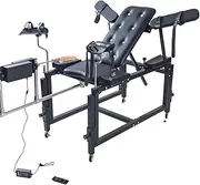 ZJPOJPH 2-in-1 Sex Machine SM Multifunctional Sex Chair With Handcuffs Restraints Sex Bed Sex Furniture Punishment Chair Sex Toys For Men Women(B)