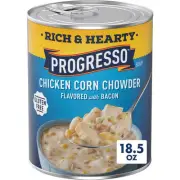 Progresso Chicken Corn Chowder Soup 18.5 Ounce Gluten Free Instant Meal