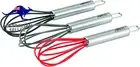 Mini Whisk with Silicone Tip Silver 1.8 Cm*16.6 Cm*11 Cm