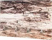 Haku-Möbel Safety Glass Key Rack 30 x 5 x 21 cm