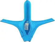 [ADAHOP] Mens Long Pouch Hollow Underwear G-String Thong Men's Undies Bikini T-Pants