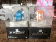 (2) Coliseum X-ROBOT RC Flash & Music Robot Remote Control NEW