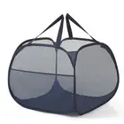 Kimmama Collapsible Mesh Laundry BasketFoldable Pop Up Laundry Hamper with Si...