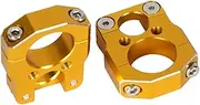 CNC Handle Bar Brake Clutch Line Hose Cable Guide Clamp Monkey 125 Monkey125 CT125 Forza300 Forza350 Grom125 PCX 160 Brake Cable Line Hose Clamps (Size : Yellow)