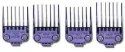 Andis Large Nano-Silver Magnetic Hair Clipper Guide Comb Attachments Set 01415