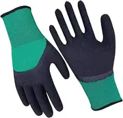 Gardening Gloves - Garden Gloves for Working | Puncture-Resistant Rubber Tools, Thorn-Proof Waterproof Accessories for Weeding, Digging, Raking, Pruning