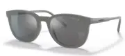 Arnette AN4289 27831W Matte Gray Square Gray Non-Polarized 53mm Men's Sunglasses