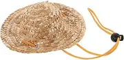 Totority Sombrero Hat for Small Dogs and Cats Adjustable Sun Protection Garden Bucket Hat for Beach Outings and Eye Protection from Sunlight