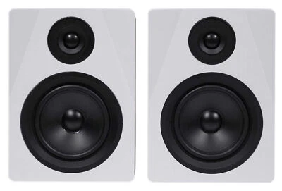 Pair Rockville APM5W 5.25" Gaming Twitch Streaming Computer Speakers Monitors