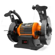 6 In. 2.1 Amp Single Speed Bench Grinder