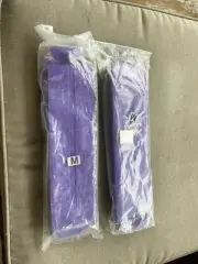 RARE VTG 2-Pair Sled Dogs Snow-Skates Replacement Purple Bases ORIGINAL Mdl Sz M