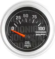 AutoMeter 432709000 HooniganT Electric Oil Pressure Gauge
