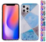 For Apple iPhone 12 Pro Max Marble | Wood | Glitter Impact Shockproof Cover Case