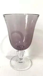 Cristal D'Arques-Durand Casual Setting Amethyst Water Goblet 14oz.