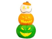 Nightmare Before Christmas Light Up Jack Skellington Oogie Boogie Decoration New