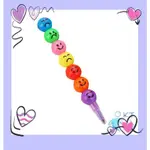 現貨 電子發票 彩色筆 韓國創意卡通可愛笑臉7色筆 糖葫蘆彩色筆 兒童禮物 學生禮物 彩色鉛筆 畫筆 療癒小物