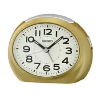 在飛比找樂天市場購物網優惠-SEIKO鬧鐘 金色質感滑動式秒針【NV143】