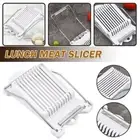 Stainless Steel Luncheon Meat Slicer Boiled Egg Fruit Soft Cheese Spam Cutte AU