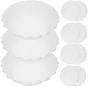 Alipis 50 pcs Basque Cake Liners Non Stick Greaseproof Paper Cases for Baking No Fold Design for Basque Cakes Convenient and Safe Cupcake Liners for