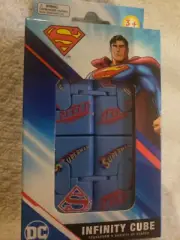 DC Comics SUPERMAN Infinity Cube Fidget Toy Anxiety Stress WB Durable