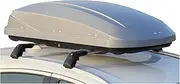 380L Car Roof Box Compatible for Universal Car Cargo Box(Gray)
