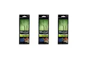 3x Mustad Ultrapoint Circle Flasher Rig Twin Hook Green Chartreuse - Size 8/0