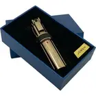 Jobon 3 Flame Jet Windproof Cigar Cigarette Wheel Torch Refill Lighter Gold