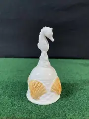 Porcelain Seahorse Seashell bell Hand bells chimes