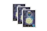 3x 4M Glow in The Dark Mini Stars Night w Adhesive Tape Kids Toddler Toy 3y+